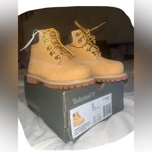 Toddler Timberland Premium 6-Inch Waterproof Boot Wheat Nantucket Toddlers